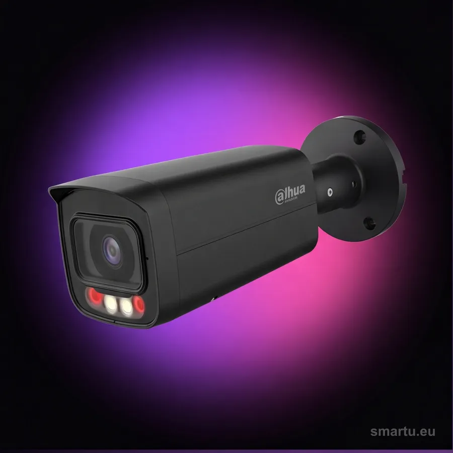 Dahua IPC-HFW2849T-ZAS-IL-27135-BLACK kamera IP 8Mpx 4K Smart Dual Light WizSense AI motozoom