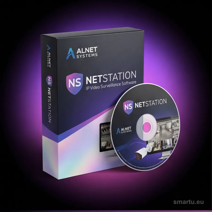 ALNET NETSTATION NS 8 PRS licencja VMS 8 kanałów wideo zapis odczyt tablice rejestracyjne ANPR