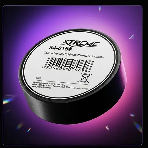 Taśma izolacyjna samoprzylepna XTREME PVC czarna 0,15mm/25mm/25m do izolacji elektrycznych i wiązkowania przewodów - galeria 1 | smartu.eu Taśma izolacyjna samoprzylepna XTREME PVC czarna 0,15mm/25mm/25m do izolacji elektrycznych i wiązkowania przewodów - galeria 1 | smartu.eu