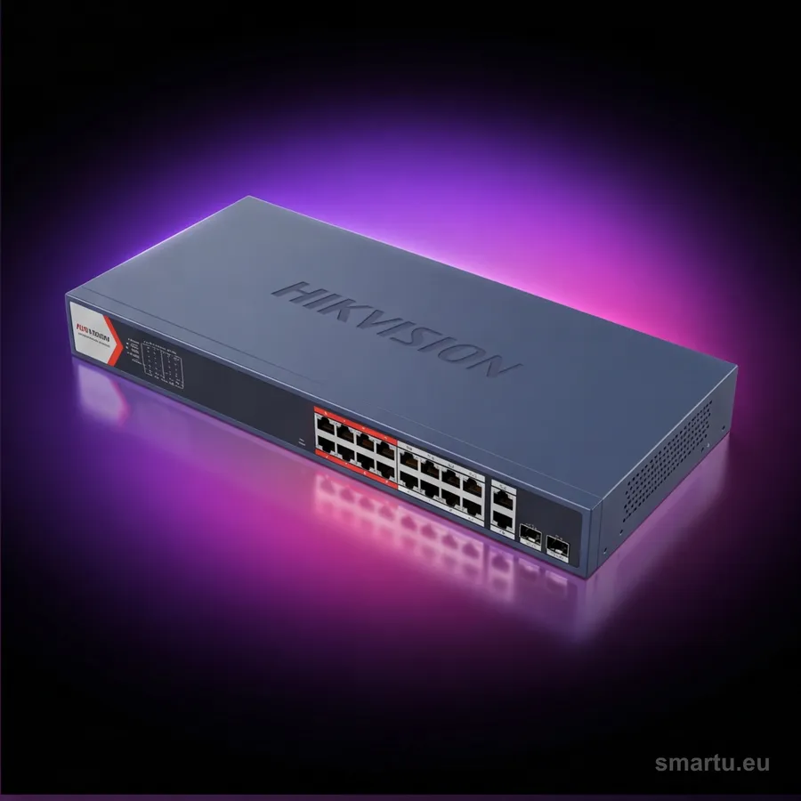 SWITCH POE HIKVISION DS-3E1318P-EI LinkVu SWITCH POE HIKVISION DS-3E1318P-EI LinkVu
