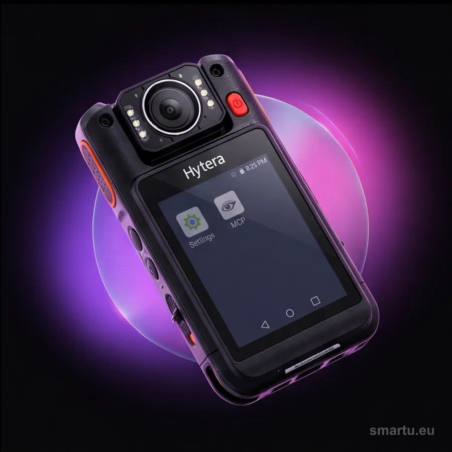Hytera VM780 64GB kamera nasobna 4G LTE IP68 GPS HD AES256 służby mundurowe