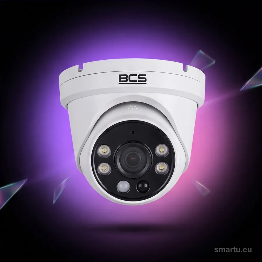 Kamera IP panoramiczna BCS LINE BCS-L-PEIP2X4FCR2L2-Ai1 8 Mpx 180 stopni NightColor WDR PoE Kamera IP panoramiczna BCS LINE BCS-L-PEIP2X4FCR2L2-Ai1 8 Mpx 180 stopni NightColor WDR PoE