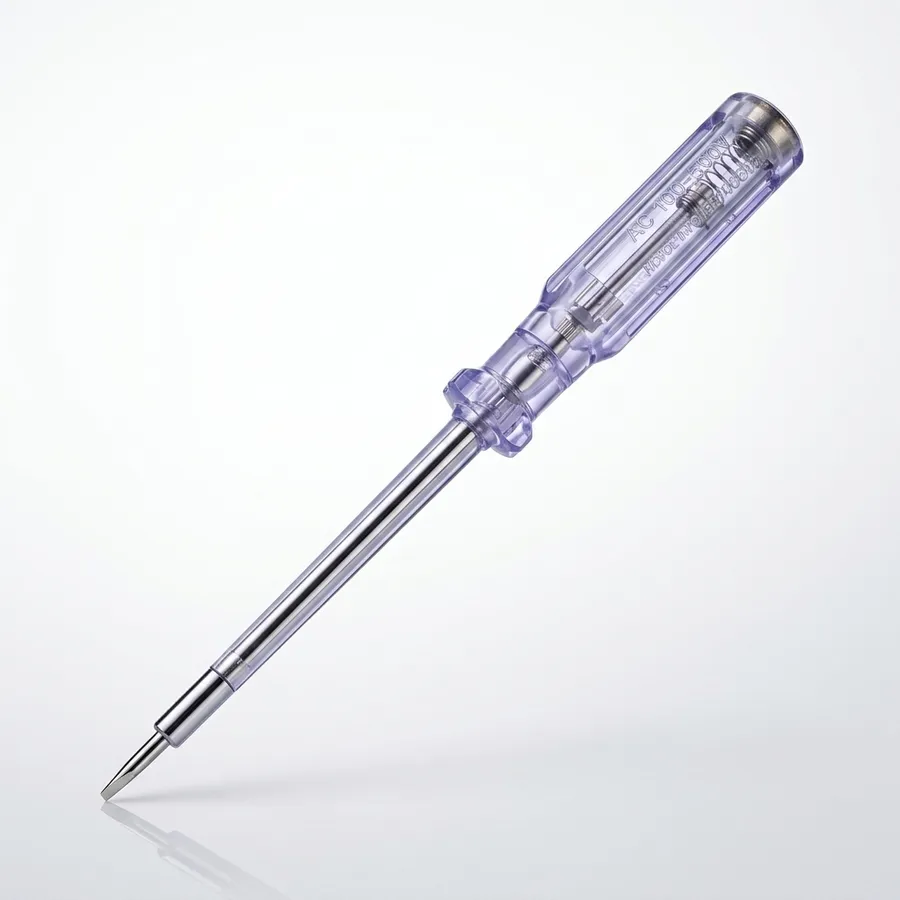 Śrubokręt próbnik napięcia 190mm tester, narzędzie do sprawdzania napięcia w gniazdkach i przewodach fazowych Śrubokręt próbnik napięcia 190mm tester, narzędzie do sprawdzania napięcia w gniazdkach i przewodach fazowych