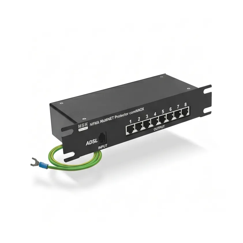 Ogranicznik przepięźć AXON Multi Net Protector miniRACK 8+1 Ogranicznik przepięźć AXON Multi Net Protector miniRACK 8+1
