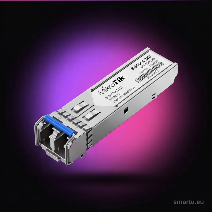 MODUŁ SFP MIKROTIK S-31DLC20D 1.25G SM 20km 1310nm MODUŁ SFP MIKROTIK S-31DLC20D 1.25G SM 20km 1310nm