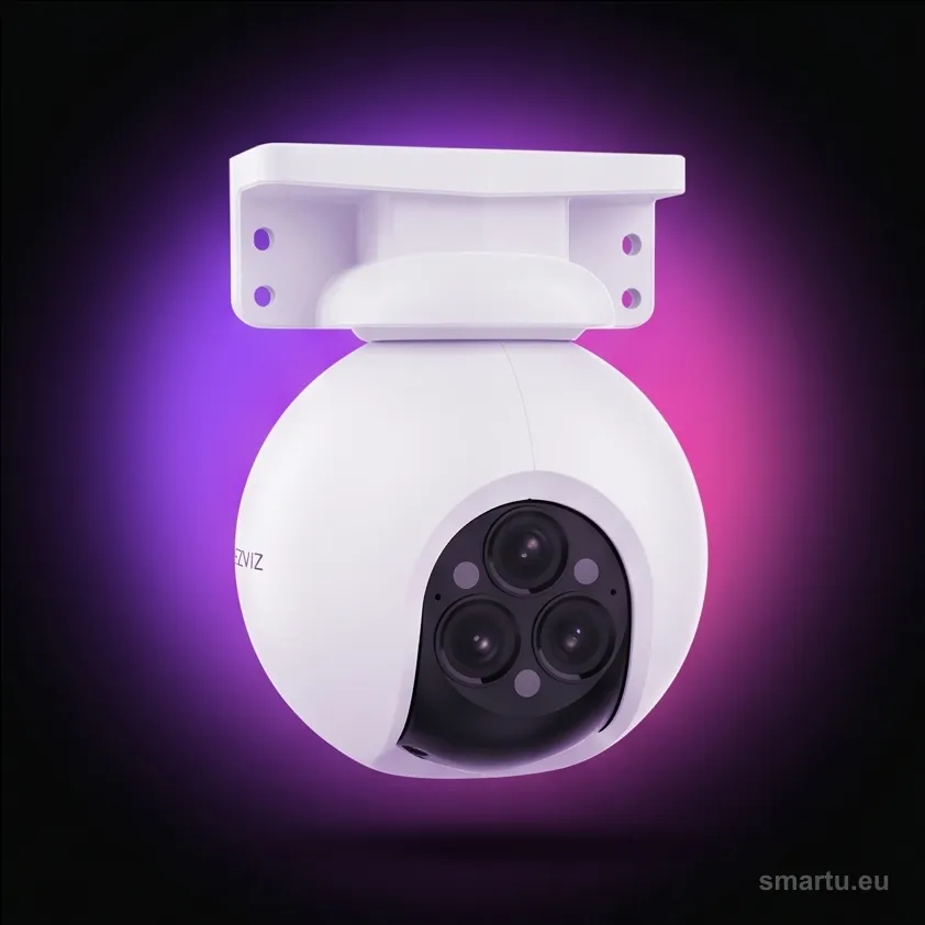 Kamera IP Ezviz H80f Multi z potrójnym obiektywem 12MPx (3 x 2K+), ujęcie 1