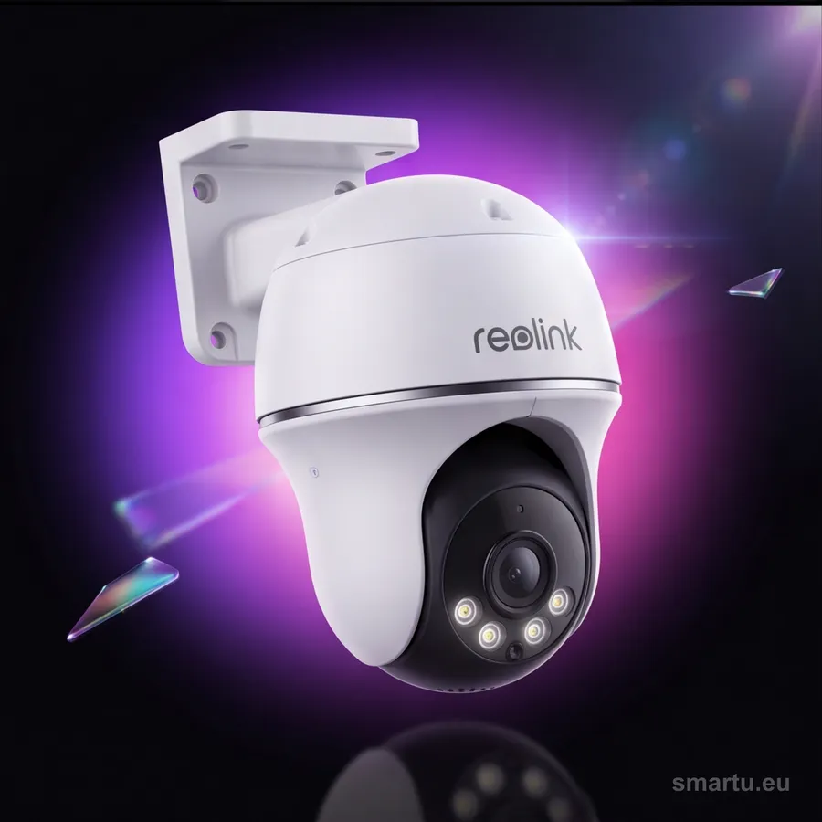 Kamera IP Reolink E Series E540 PTZ 5MP Wi-Fi LED biała, ujęcie 1