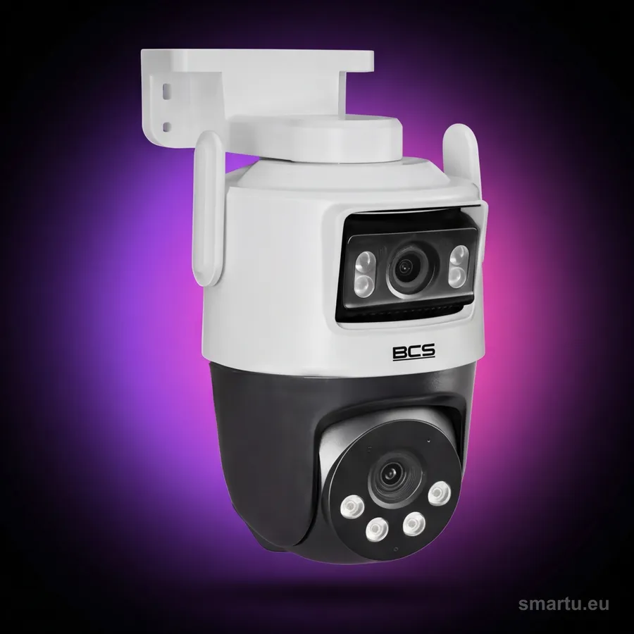 Kamera obrotowa BCS Line BCS-L-PTHOME06 WiFi 5 Mpx, dwa obiektywy, auto-śledzenie, IP66