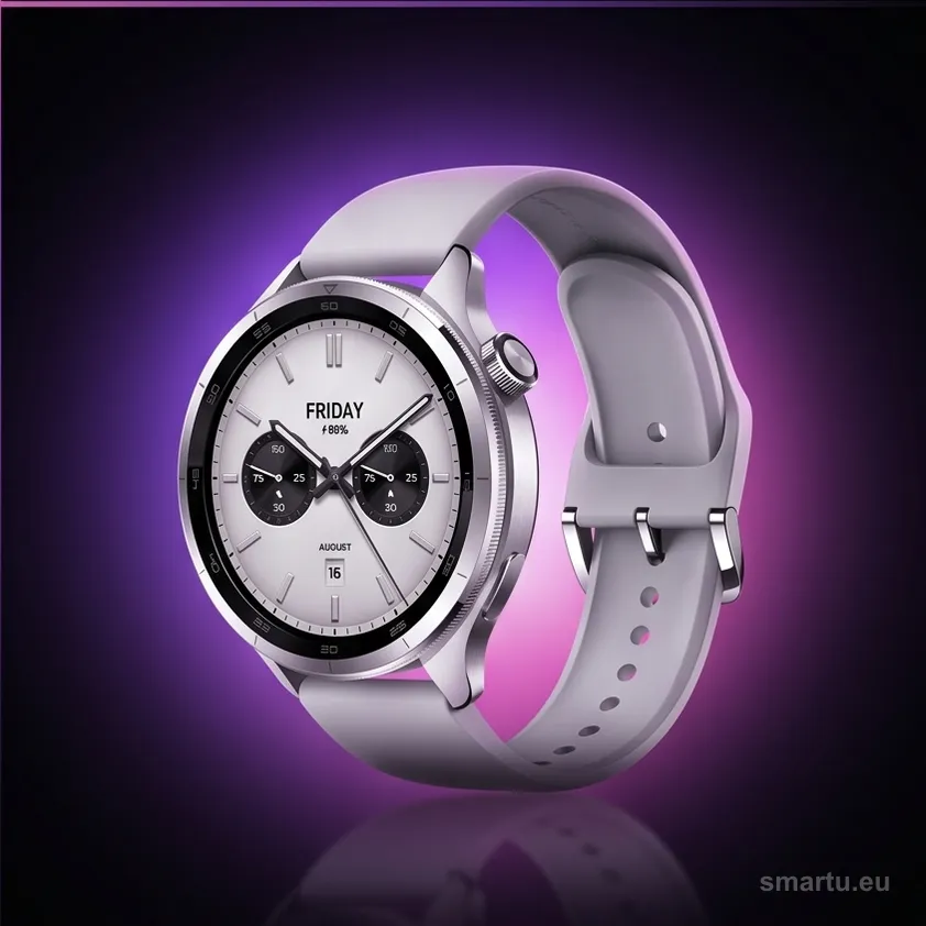 Xiaomi Watch S4 srebrny smartwatch AMOLED 1.43 cala GPS NFC Bluetooth 5.3 HyperOS 2 Xiaomi Watch S4 srebrny smartwatch AMOLED 1.43 cala GPS NFC Bluetooth 5.3 HyperOS 2