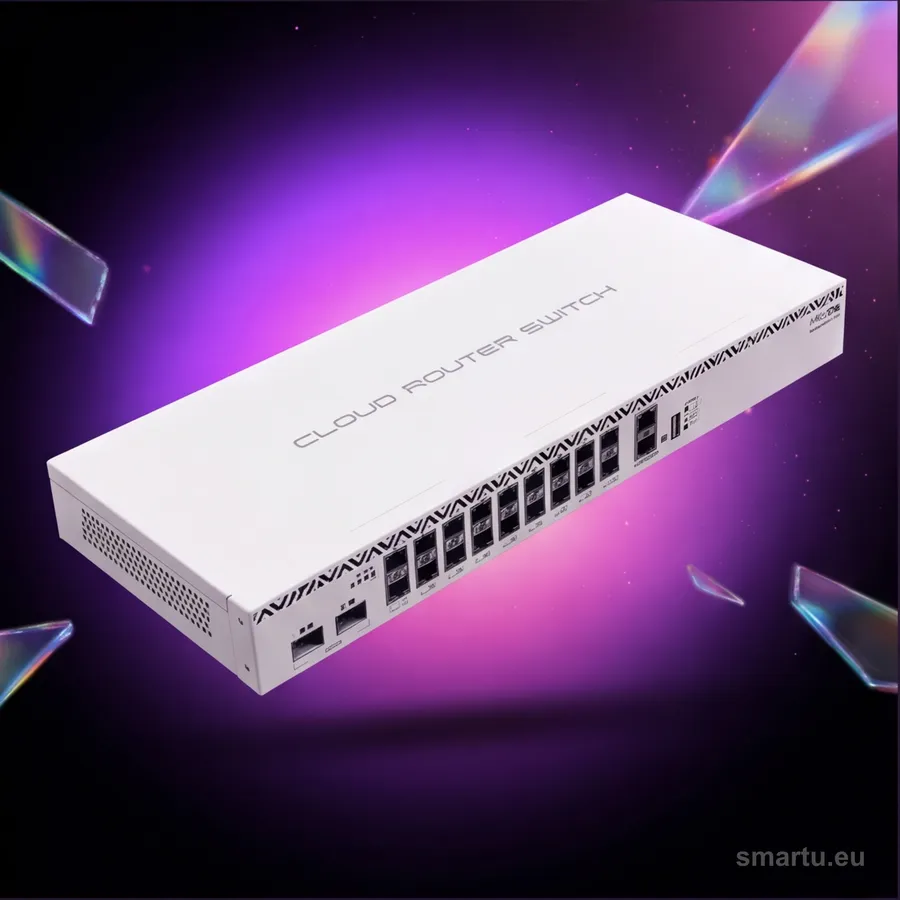 MikroTik CRS518-16XS-2XQ-RM switch 100G QSFP28 16x 25G SFP28 zarządzalny rack MikroTik CRS518-16XS-2XQ-RM switch 100G QSFP28 16x 25G SFP28 zarządzalny rack