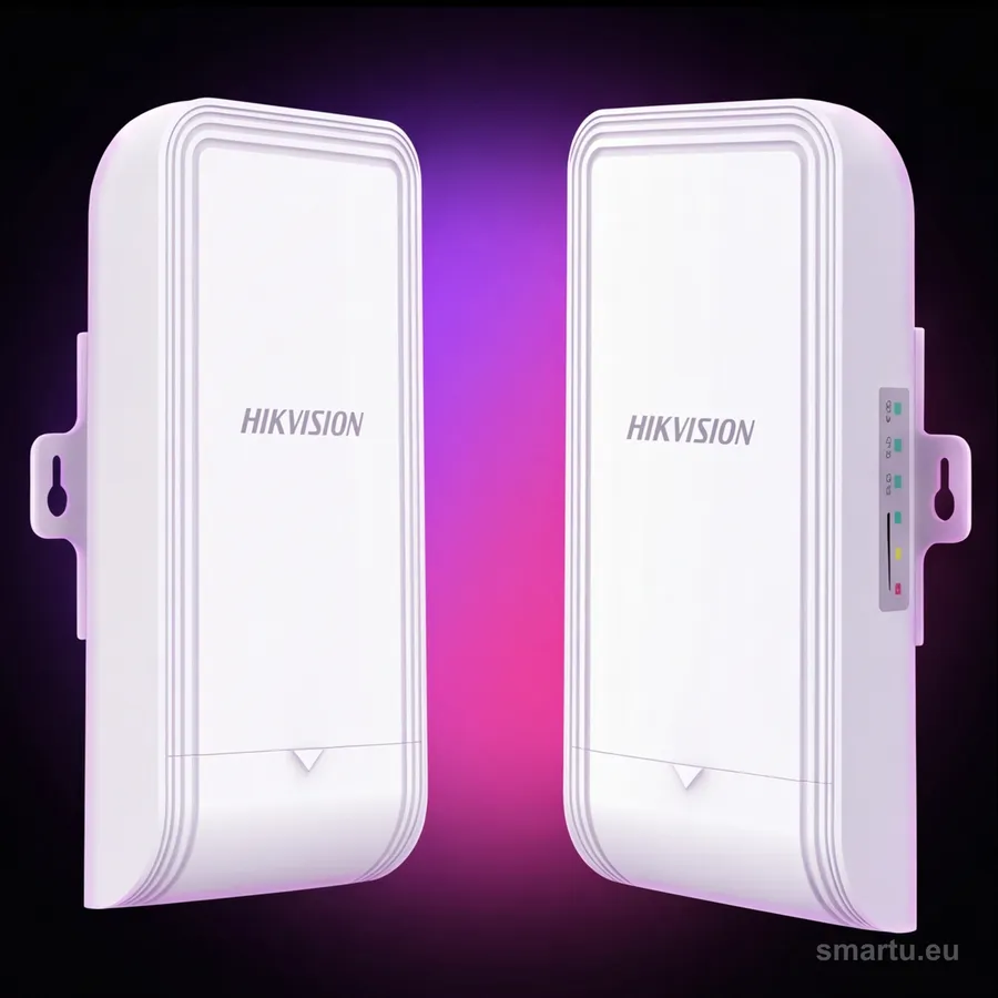 Most bezprzewodowy Hikvision DS-3WF02-5AC/D 5GHz outdoor na słupie Most bezprzewodowy Hikvision DS-3WF02-5AC/D 5GHz outdoor na słupie