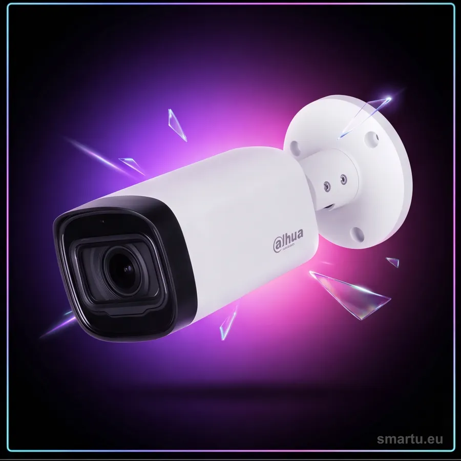 Kamera 4w1 Dahua HAC-HFW1801R-Z-A-27135-S2 8MP 4K UHD tubowa varifocal IR 80m mikrofon IP67