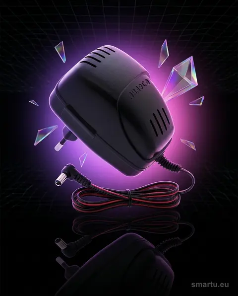 Zasilacz stabilizowany Abasco 12V 300mA DC do urządzeń elektronicznych Zasilacz stabilizowany Abasco 12V 300mA DC do urządzeń elektronicznych