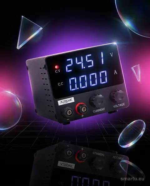 Zasilacz laboratoryjny XTREME X3005 MINI 30V/5A regulowany napięcie prąd Zasilacz laboratoryjny XTREME X3005 MINI 30V/5A regulowany napięcie prąd