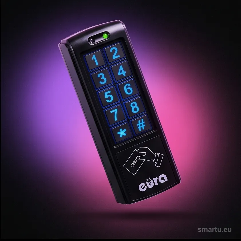 Zamek szyfrowy EURA AC-30C7 czarny Zamek szyfrowy EURA AC-30C7 czarny