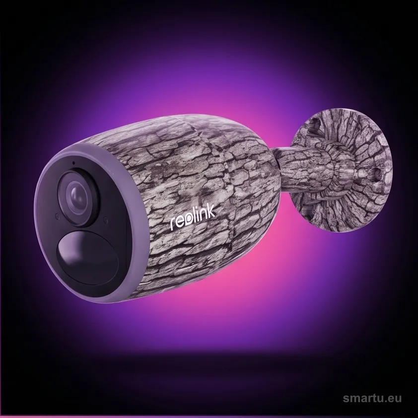 Kamera IP Reolink GO Series G330 4MP 4G LTE USB-C z akumulatorem camouflage, ujęcie 1