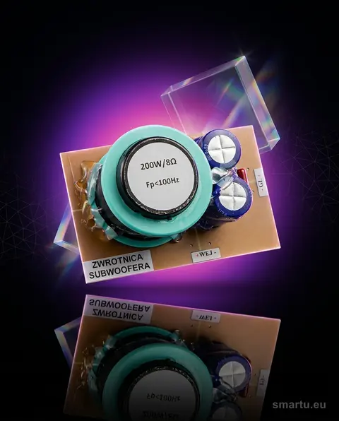 Zwrotnica głośnikowa subwoofera 200W 8ohm 100Hz, crossover audio Zwrotnica głośnikowa subwoofera 200W 8ohm 100Hz, crossover audio