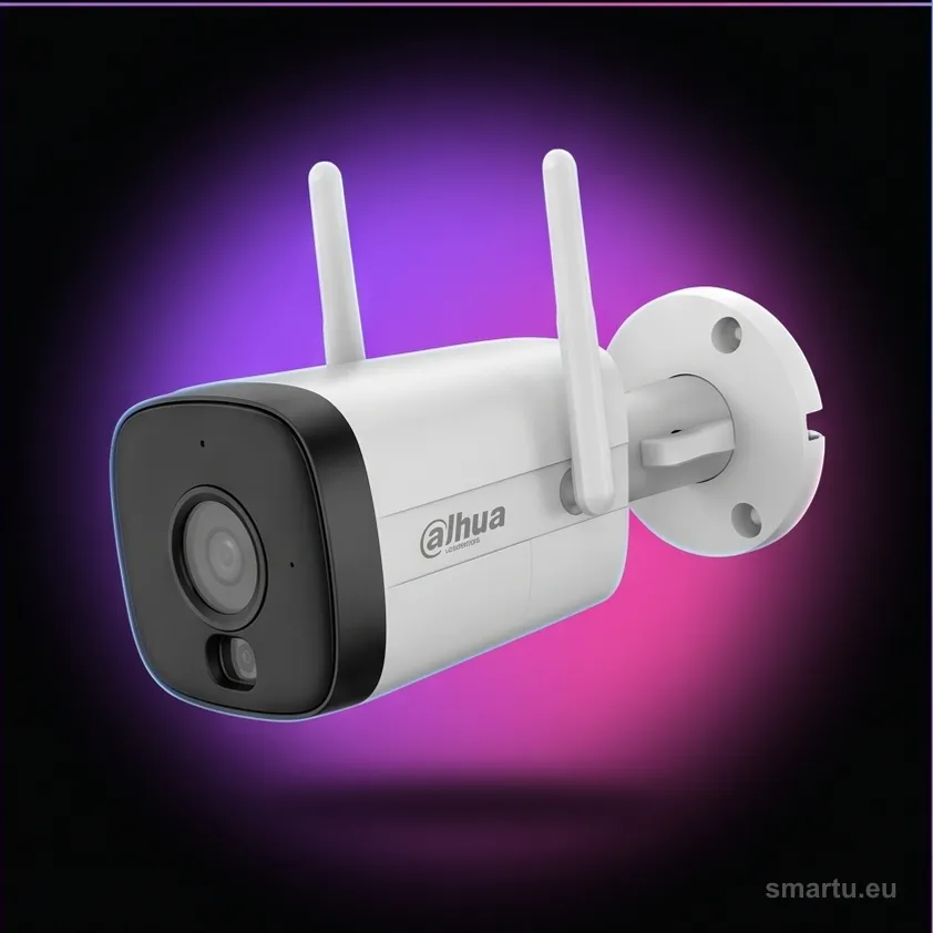 Kamera IP Dahua IPC-HFW1539DTK1-SAW-IL WiFi 6 5MP Smart Dual Light zewnętrzna Kamera IP Dahua IPC-HFW1539DTK1-SAW-IL WiFi 6 5MP Smart Dual Light zewnętrzna