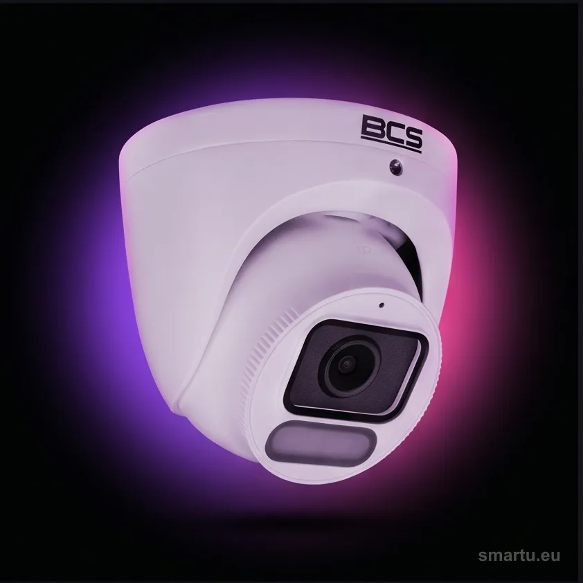 BCS POINT BCS-P-EIP26FCL3-Ai1 kamera IP kopułkowa 6MP NightColor PoE IP67 AI detekcja