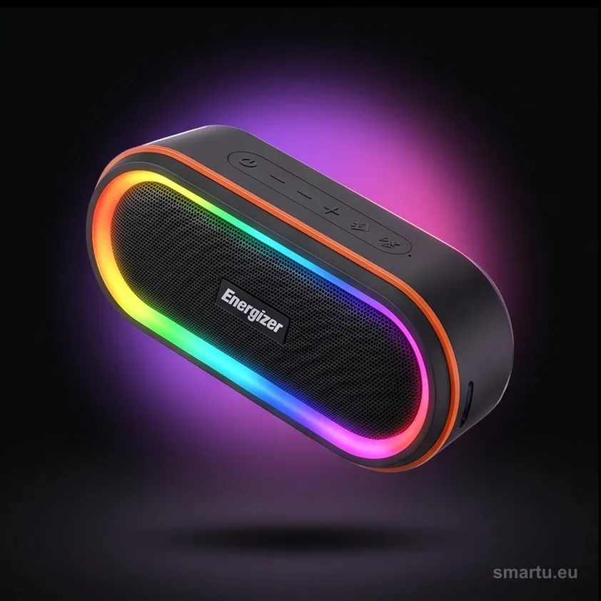 Głośnik przenośny Energizer Bluetooth 2400mAh RGB Głośnik przenośny Energizer Bluetooth 2400mAh RGB