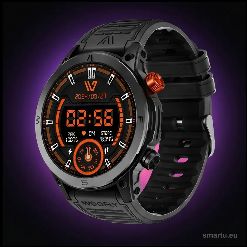 Smartwatch Weofly Conquer czarny Smartwatch Weofly Conquer czarny