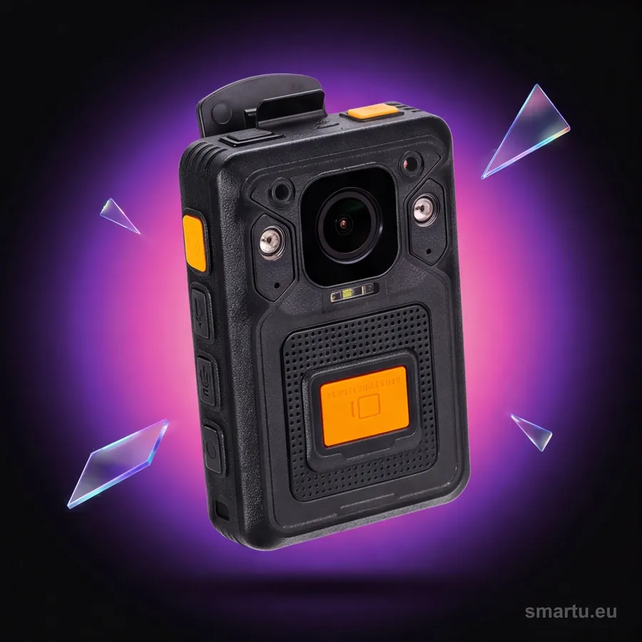 Kamera nasobna DMT22W 32GB body camera HD 1080p EIS LCD 2 cale stabilizacja AES256 14h pracy ochrona policja Kamera nasobna DMT22W 32GB body camera HD 1080p EIS LCD 2 cale stabilizacja AES256 14h pracy ochrona policja