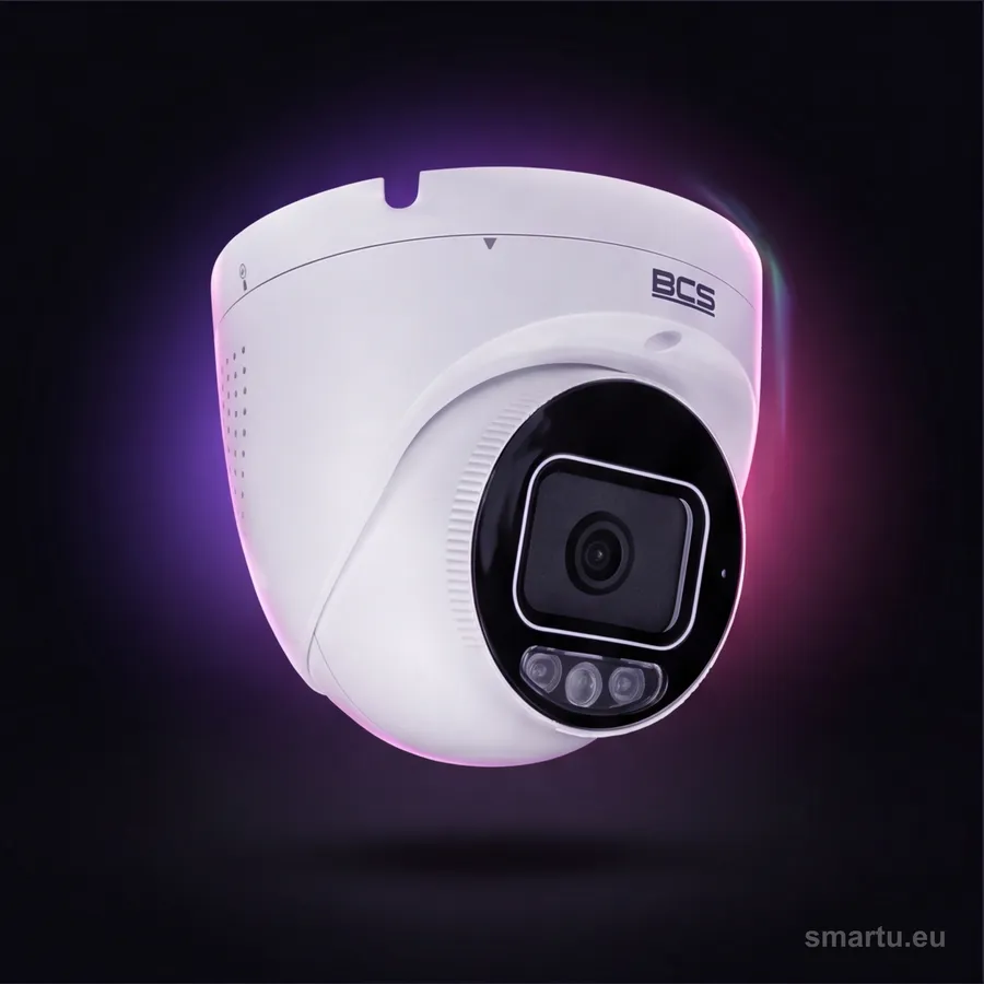 Kamera IP kopułkowa BCS POINT BCS-P-EIP25FSR3L3-Ai2 5MP AI widok przodu Kamera IP kopułkowa BCS POINT BCS-P-EIP25FSR3L3-Ai2 5MP AI widok przodu