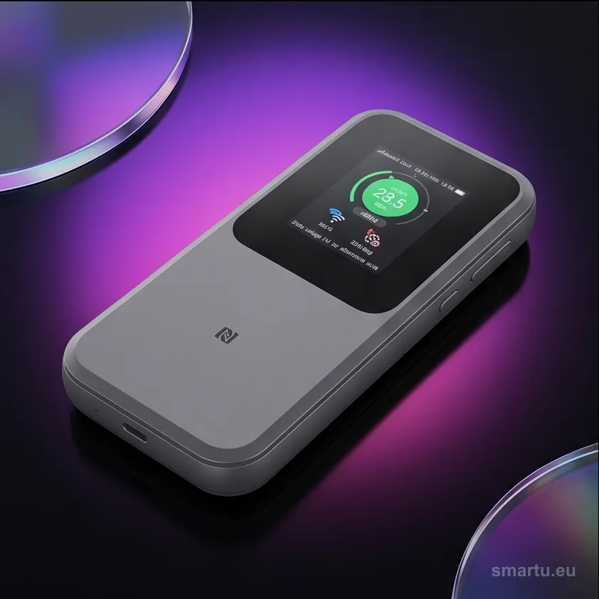 ZTE MU5120 5G router mobilny WiFi 6 10000 mAh powerbank ekran dotykowy NFC SIM ZTE MU5120 5G router mobilny WiFi 6 10000 mAh powerbank ekran dotykowy NFC SIM