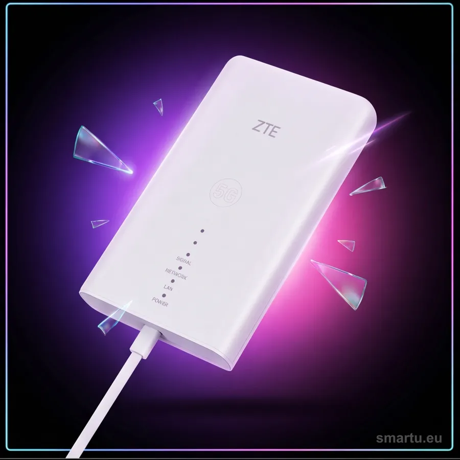 ZTE MC889 ODU router zewnętrzny 5G LTE CAT19 IP65 PoE 2,5G antena kierunkowa 6,5dBi CPE outdoor ZTE MC889 ODU router zewnętrzny 5G LTE CAT19 IP65 PoE 2,5G antena kierunkowa 6,5dBi CPE outdoor