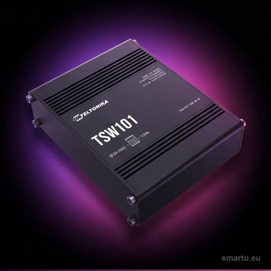 Teltonika TSW101 switch przemysłowy PoE+ (TSW101000000) Teltonika TSW101 switch przemysłowy PoE+ (TSW101000000)