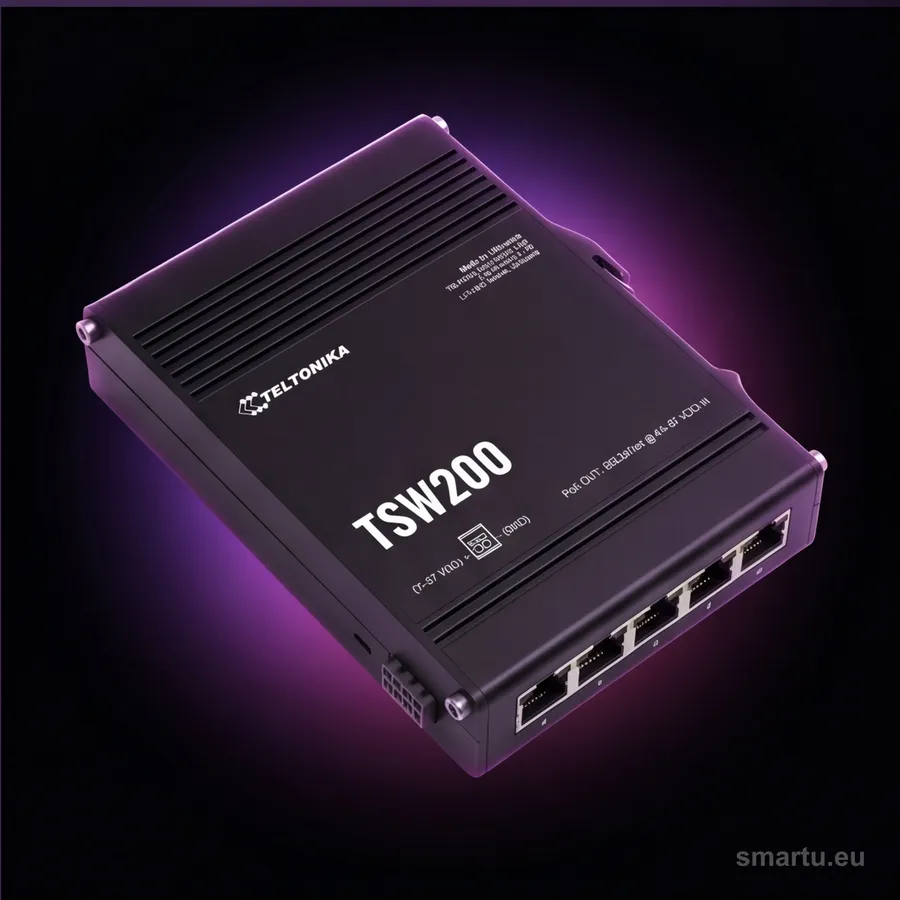 Teltonika TSW200 switch przemysłowy 8xGE 2xSFP PoE (TSW2000000B0) DIN Teltonika TSW200 switch przemysłowy 8xGE 2xSFP PoE (TSW2000000B0) DIN