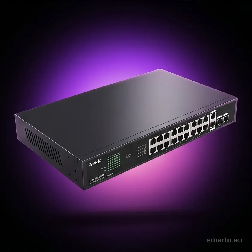 SWITCH POE TENDA TEG1128P-24-250W SWITCH POE TENDA TEG1128P-24-250W