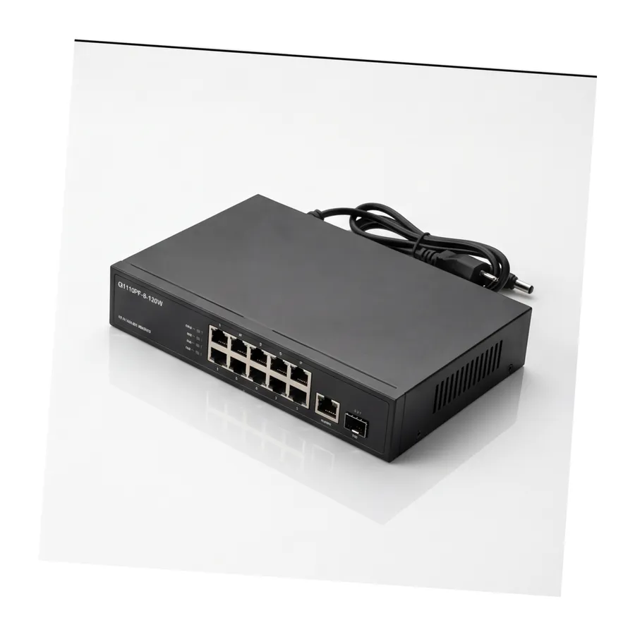 SWITCH POE TENDA TEG1110PF-8-120W SWITCH POE TENDA TEG1110PF-8-120W