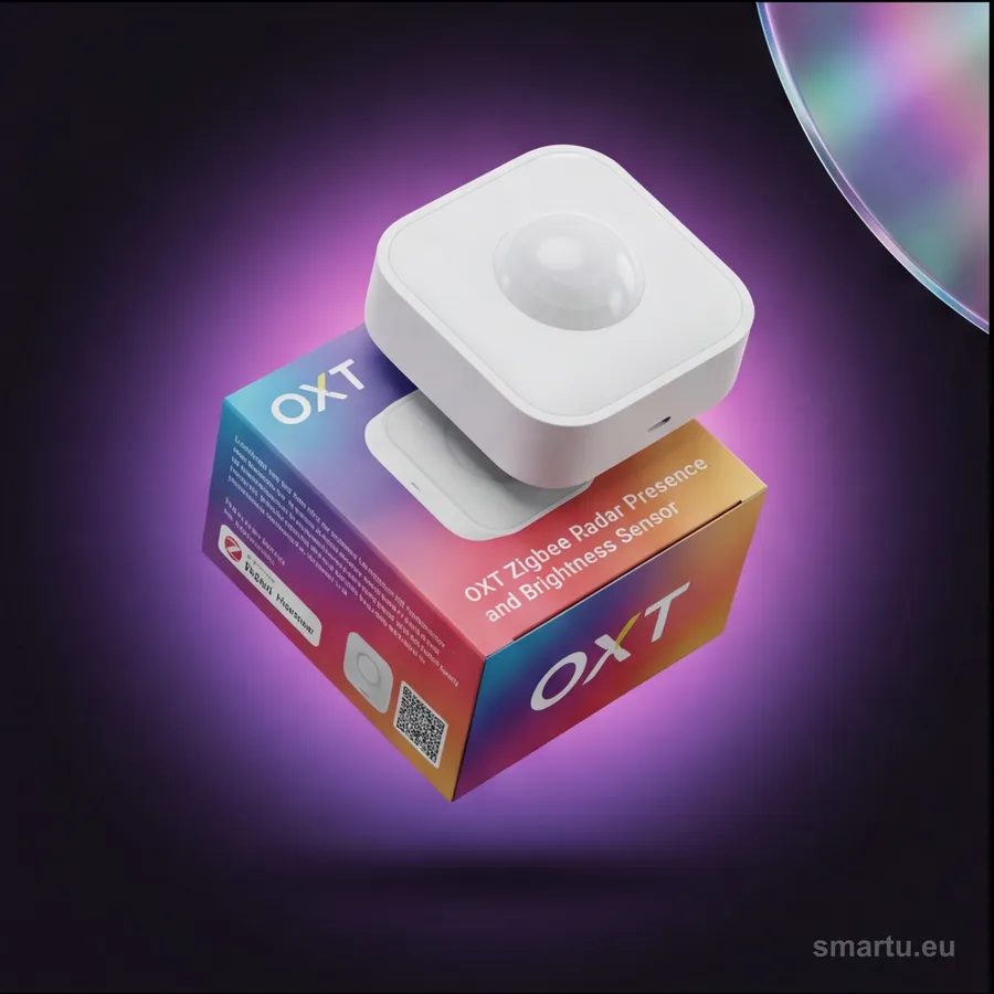OXT Czujnik radar obecności jasności 230V ZigBee TUYA T160 OXT Czujnik radar obecności jasności 230V ZigBee TUYA T160