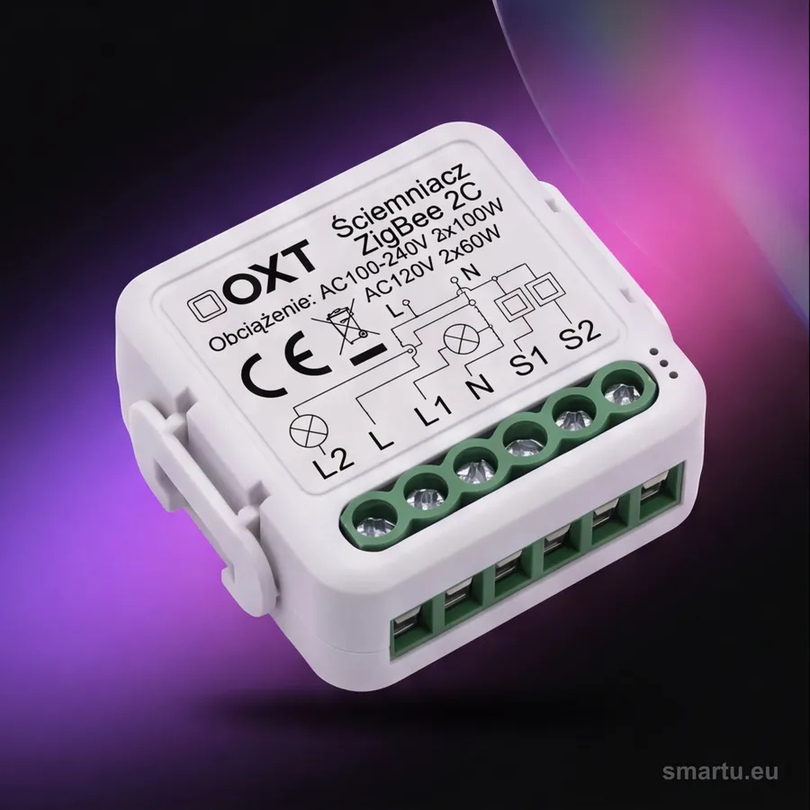 Moduł OXT mini ściemniacz 2 obwody ZigBee TUYA T266 Moduł OXT mini ściemniacz 2 obwody ZigBee TUYA T266