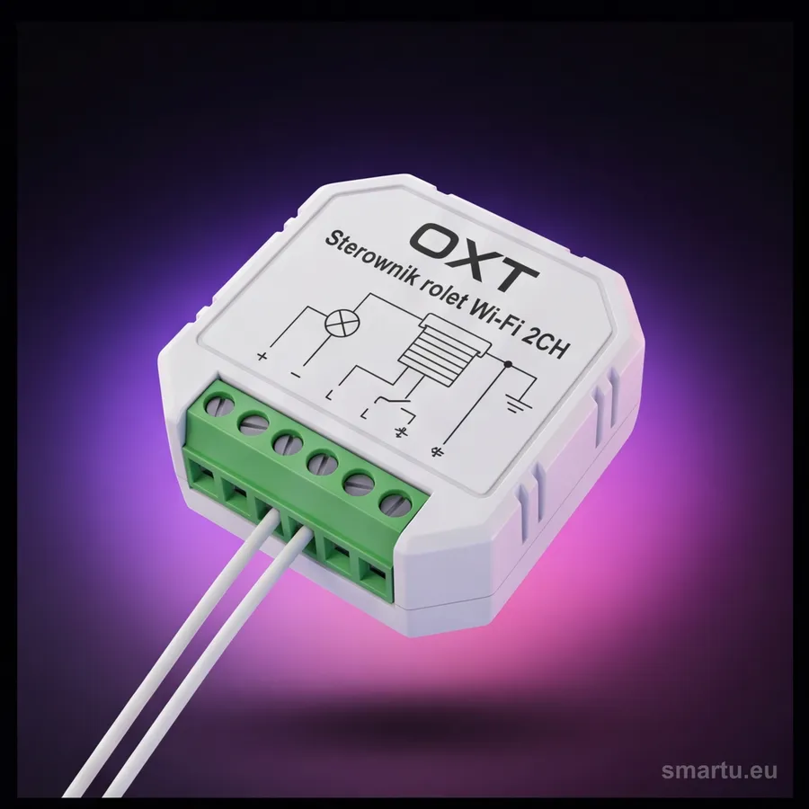Moduł OXT mini sterownik 2 rolety WiFi TUYA T228 Moduł OXT mini sterownik 2 rolety WiFi TUYA T228