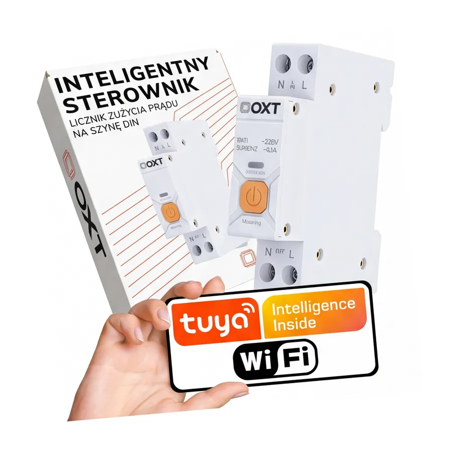 Inteligentny Sterownik OXT | 63A | Licznik | WiFi | Tuya T335 Inteligentny Sterownik OXT | 63A | Licznik | WiFi | Tuya T335