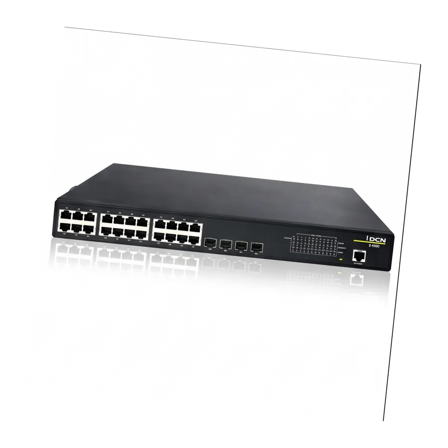 SWITCH DCN S4200-28P-PL-SI-R2 L2 24xPoE+/4xSFP (200W) SWITCH DCN S4200-28P-PL-SI-R2 L2 24xPoE+/4xSFP (200W)