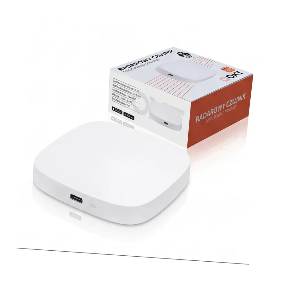 OXT Czujnik radar obecności jasności USB WiFi TUYA T155 OXT Czujnik radar obecności jasności USB WiFi TUYA T155
