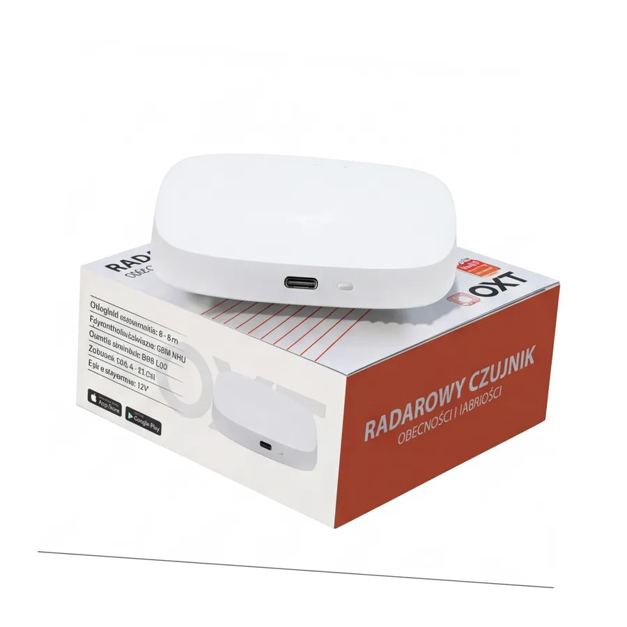 OXT Czujnik radar obecności jasności USB ZigBee TUYA T165 OXT Czujnik radar obecności jasności USB ZigBee TUYA T165