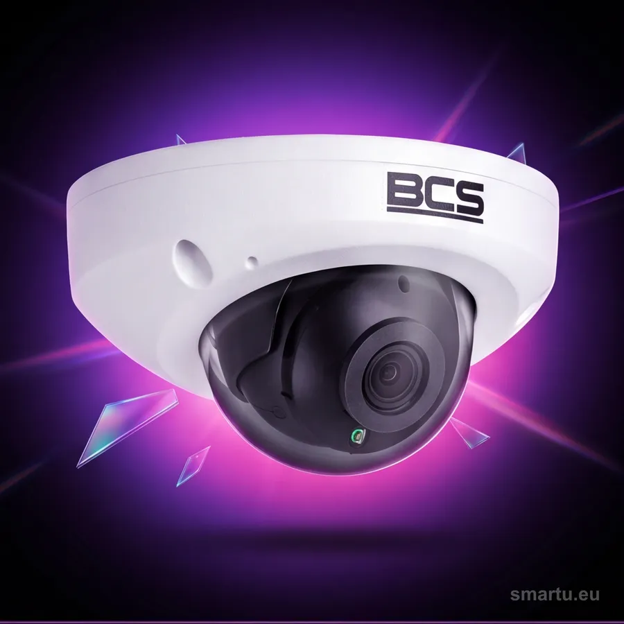 BCS-P-DMIP28FSR3 kamera IP kopułkowa 8Mpx 2.8mm IR30m WDR ONVIF BCS POINT wandaloodporna BCS-P-DMIP28FSR3 kamera IP kopułkowa 8Mpx 2.8mm IR30m WDR ONVIF BCS POINT wandaloodporna