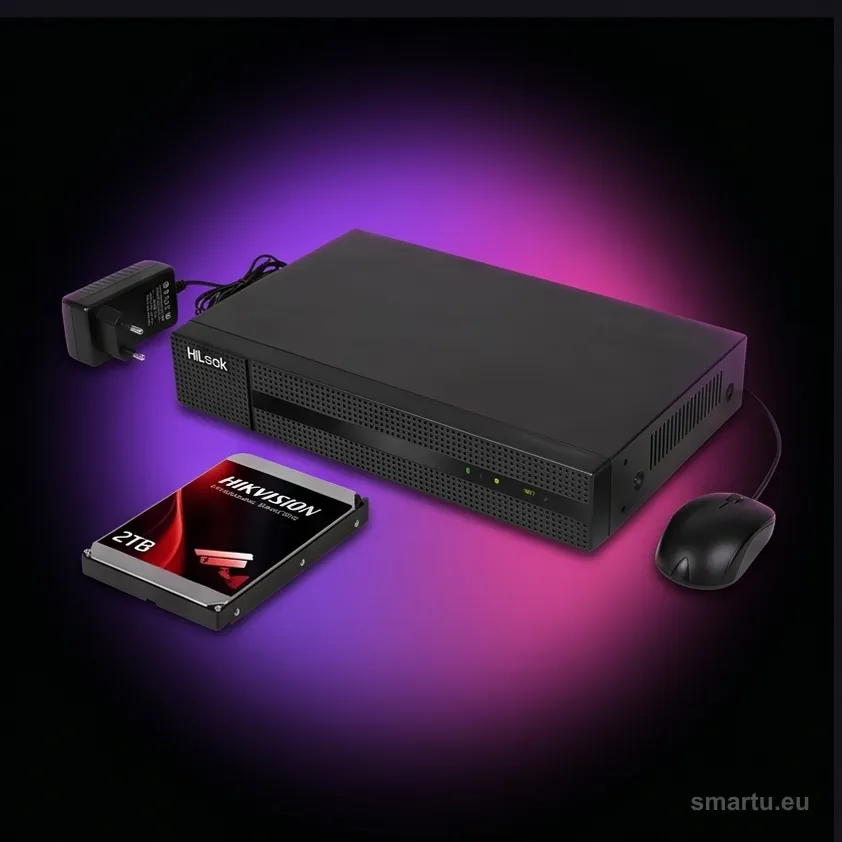 Rejestrator IP Hilook 8 kanałowy 4MP NVR-8CH-4MP/8P z dyskiem 2TB Rejestrator IP Hilook 8 kanałowy 4MP NVR-8CH-4MP/8P z dyskiem 2TB