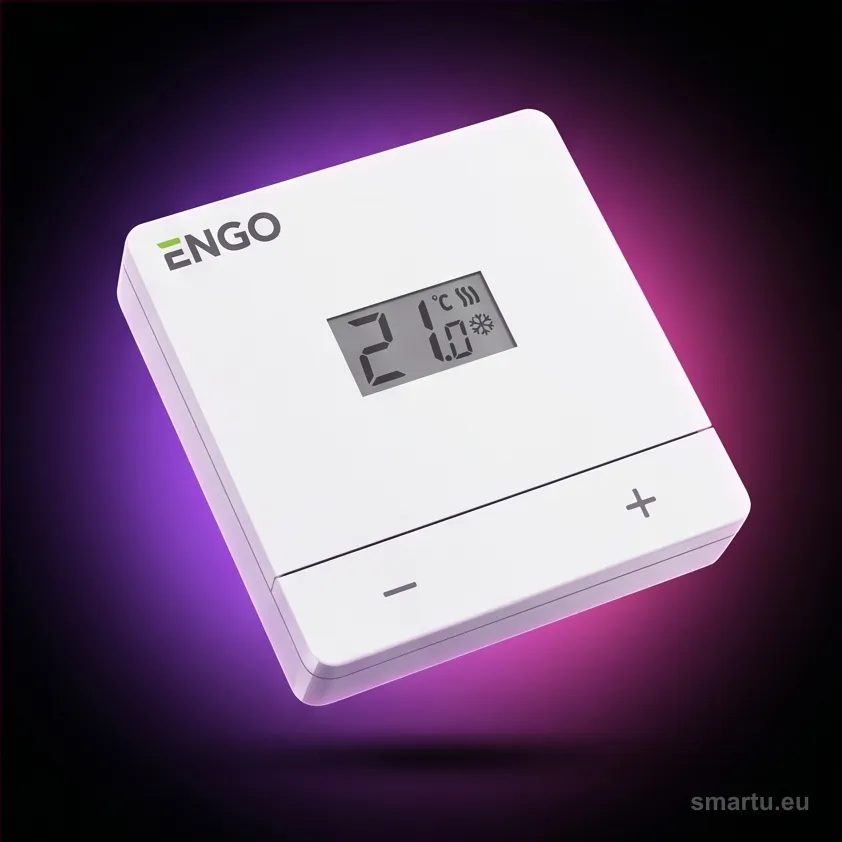 ENGO Controls EASY-230W, Dobowy, przewodowy regulator, ujęcie 1