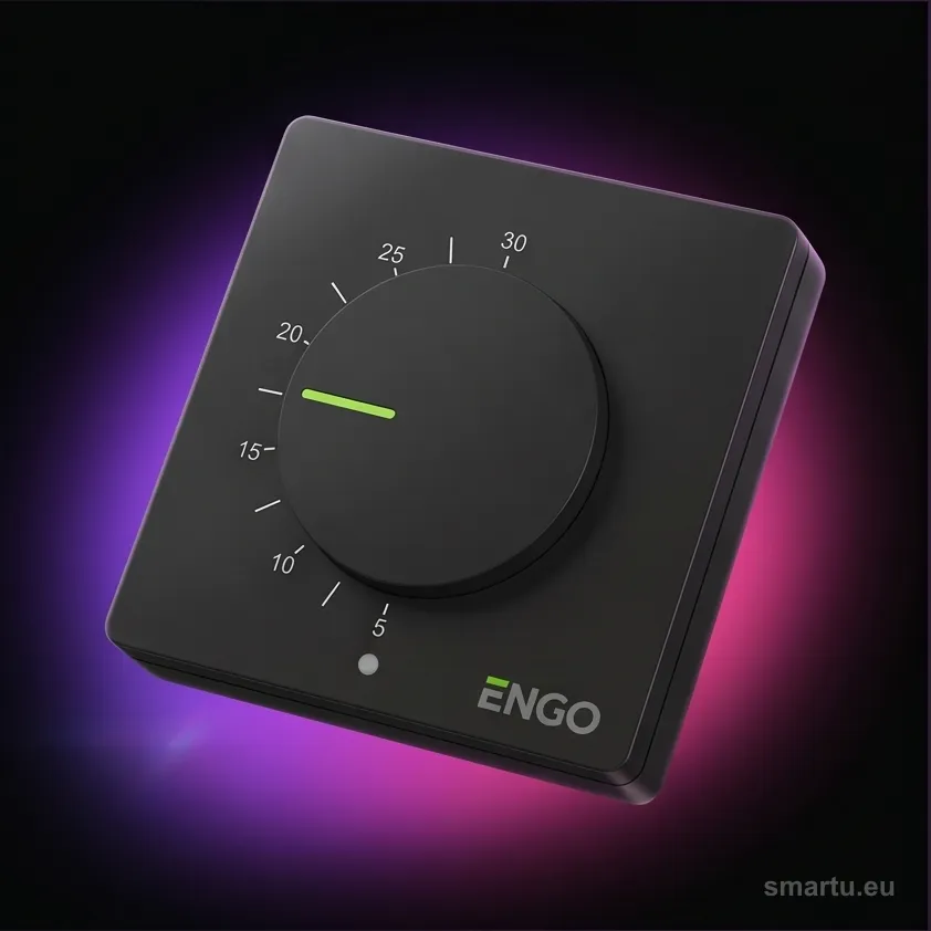 ENGO Controls ESIMPLE-230B, Przewodowy, natynkowy reg.