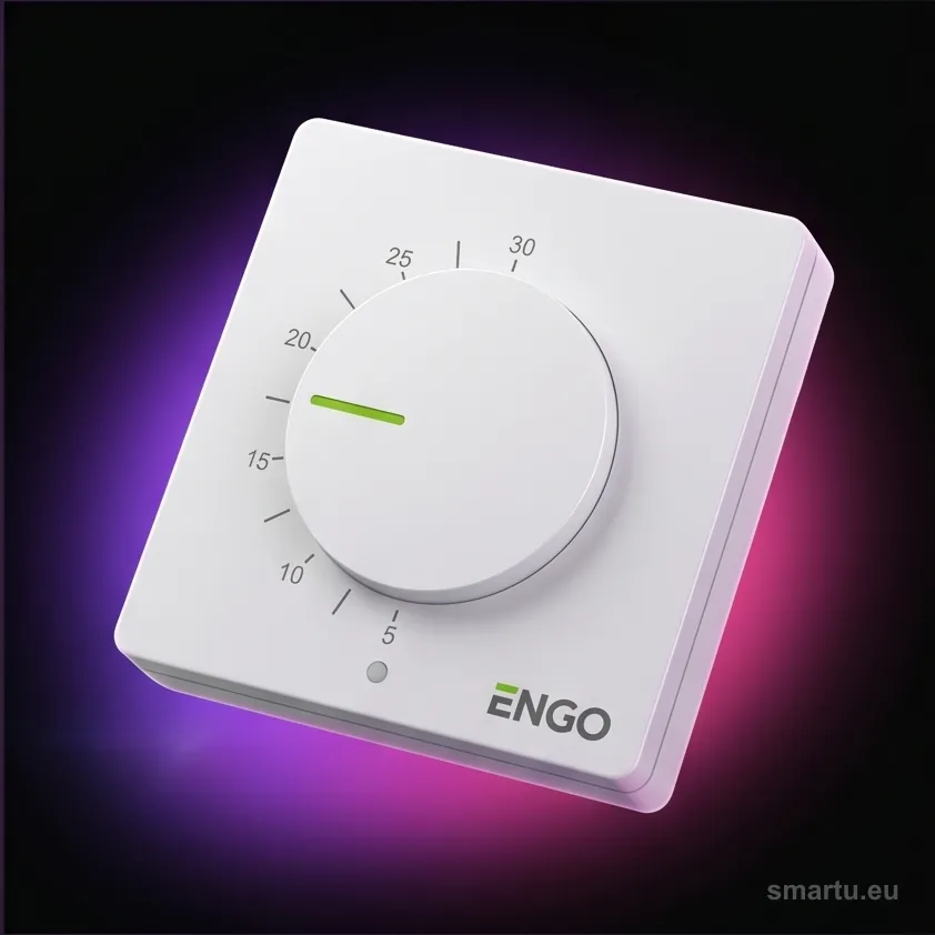 ENGO Controls ESIMPLE-230W, Przewodowy, natynkowy reg.