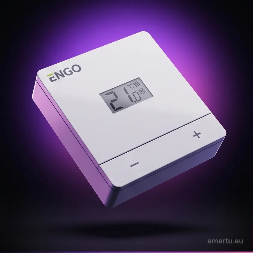 ENGO Controls EASY-24W, Przewodowy, natynkowy regulator temperatury, 24V, biały ENGO Controls EASY-24W, Przewodowy, natynkowy regulator temperatury, 24V, biały