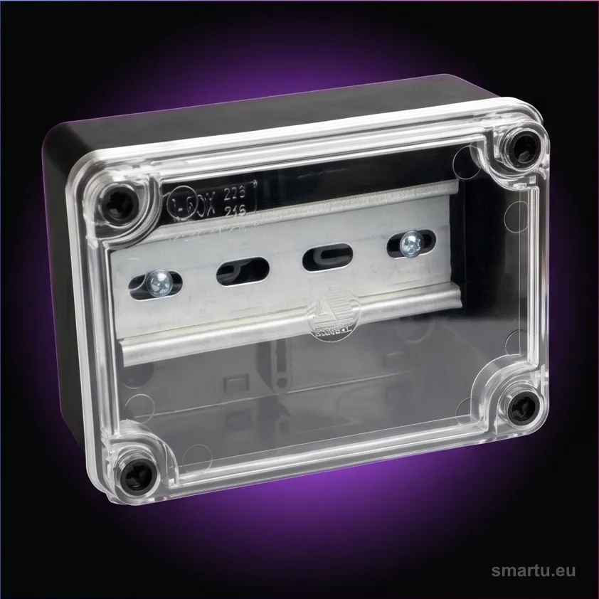 ENGO Controls EBOX2, Obudowa hermetyczna, natynkowa, IP65, 129mm x 89mm x 55mm (szer. x wys. ENGO Controls EBOX2, Obudowa hermetyczna, natynkowa, IP65, 129mm x 89mm x 55mm (szer. x wys.