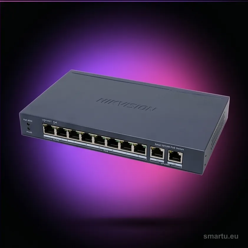 Switch Hikvision DS-3E1310HP-EI(B) LinkVu Switch Hikvision DS-3E1310HP-EI(B) LinkVu