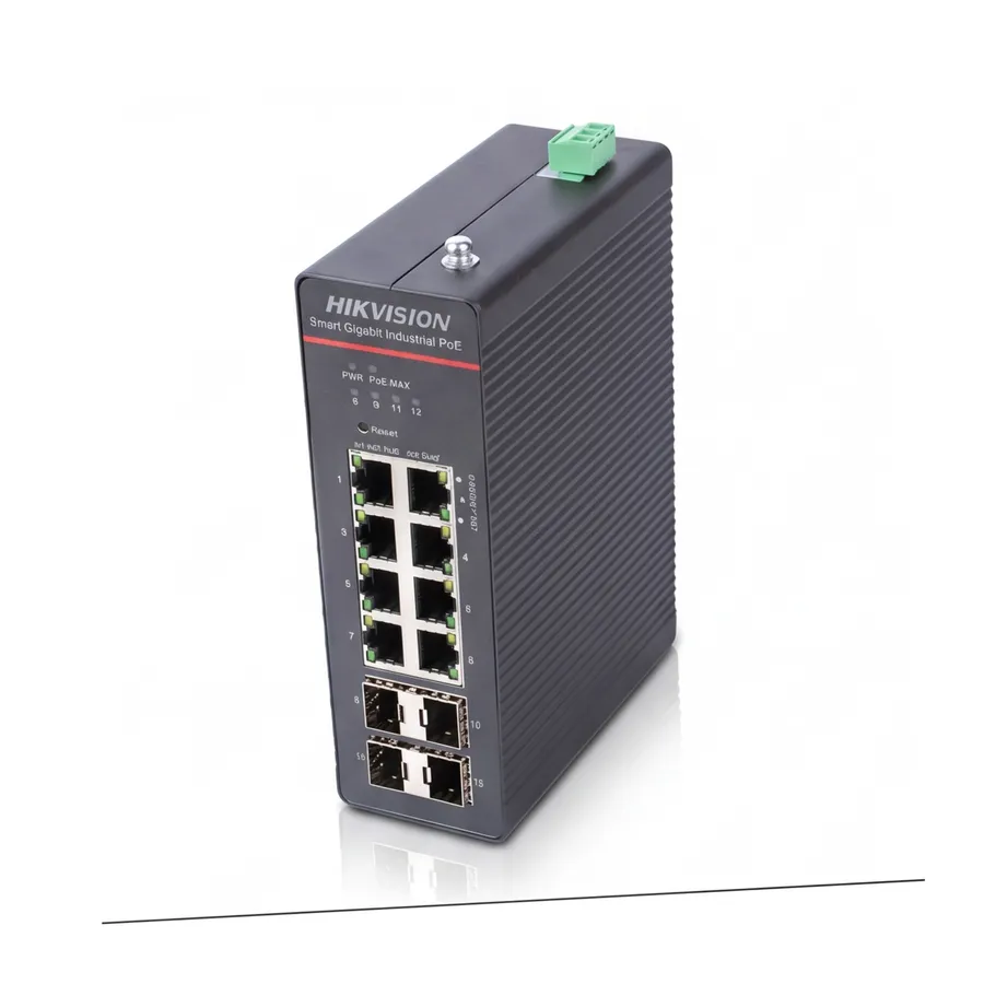 Switch Hikvision DS-3T1512HP-SI-8P4FKIT(240W) LinkVu Switch Hikvision DS-3T1512HP-SI-8P4FKIT(240W) LinkVu