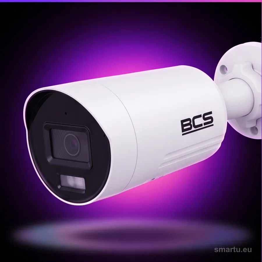 BCS View BCS-V-TIP24FSR4-Ai2 kamera tubowa IP 4Mpx 2.8mm Starlight IR 40m mikrofon PoE